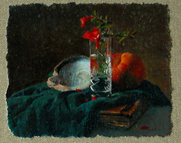 Натюрморт с цветами граната